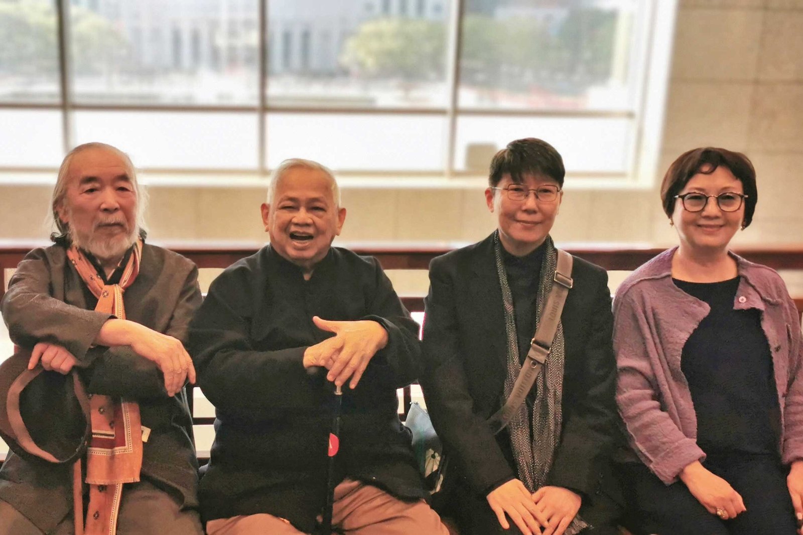 謝春彥、楊思勝、張岱、張維平夫人