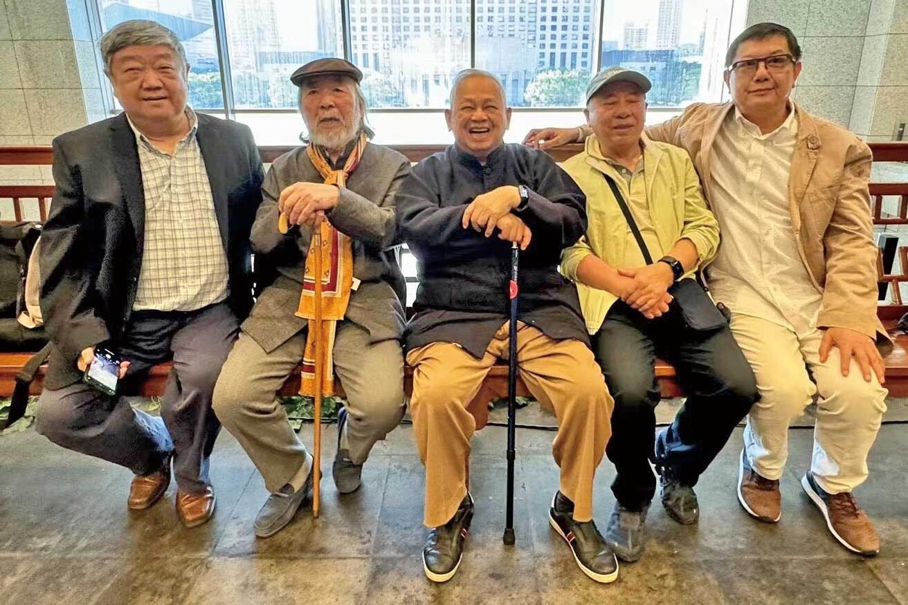 謝春彥、楊思勝、馬成名、張維平等好友齊聚一堂