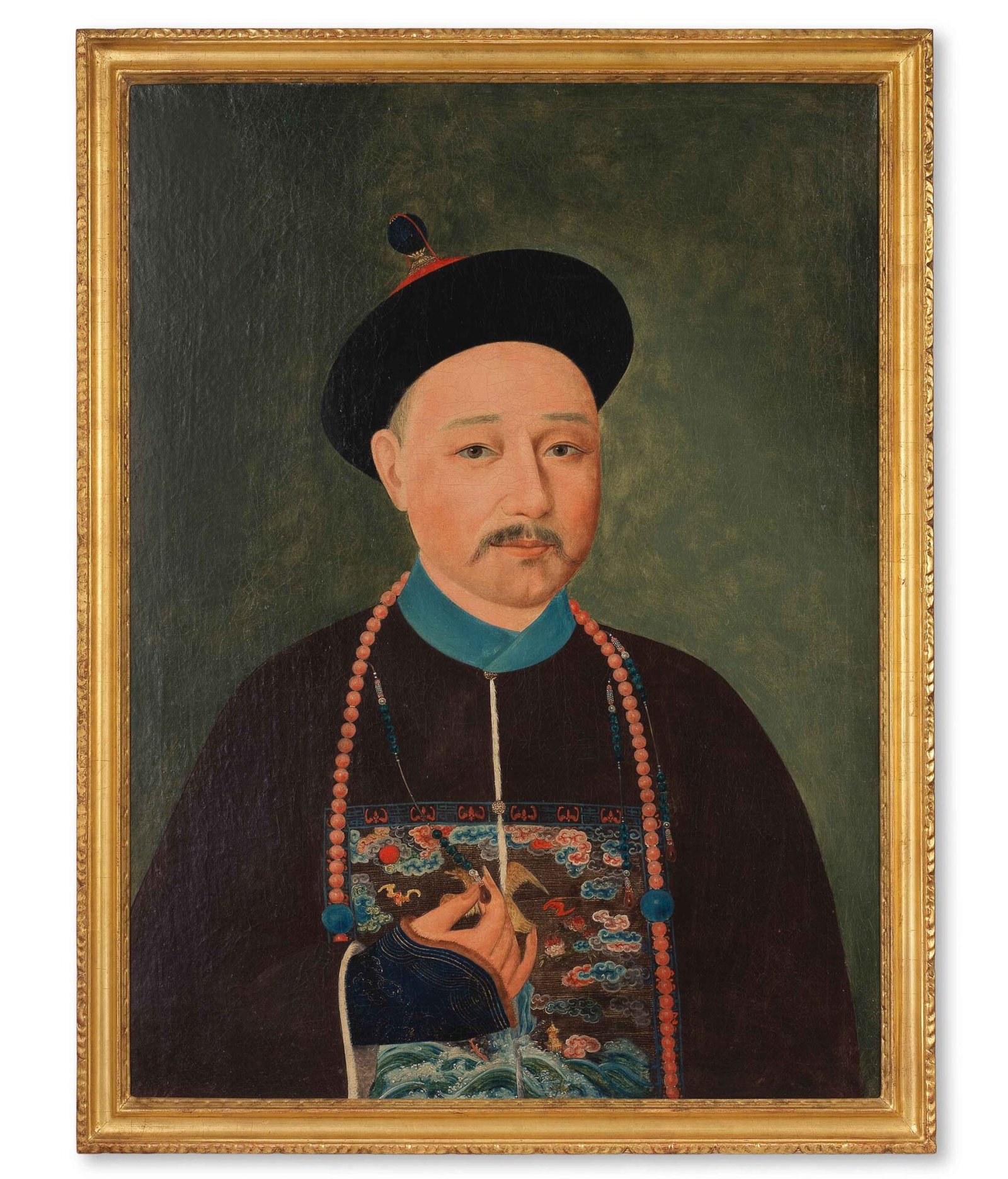 史貝霖(約活躍於1770–1805)〈廣東行商肖像〉
