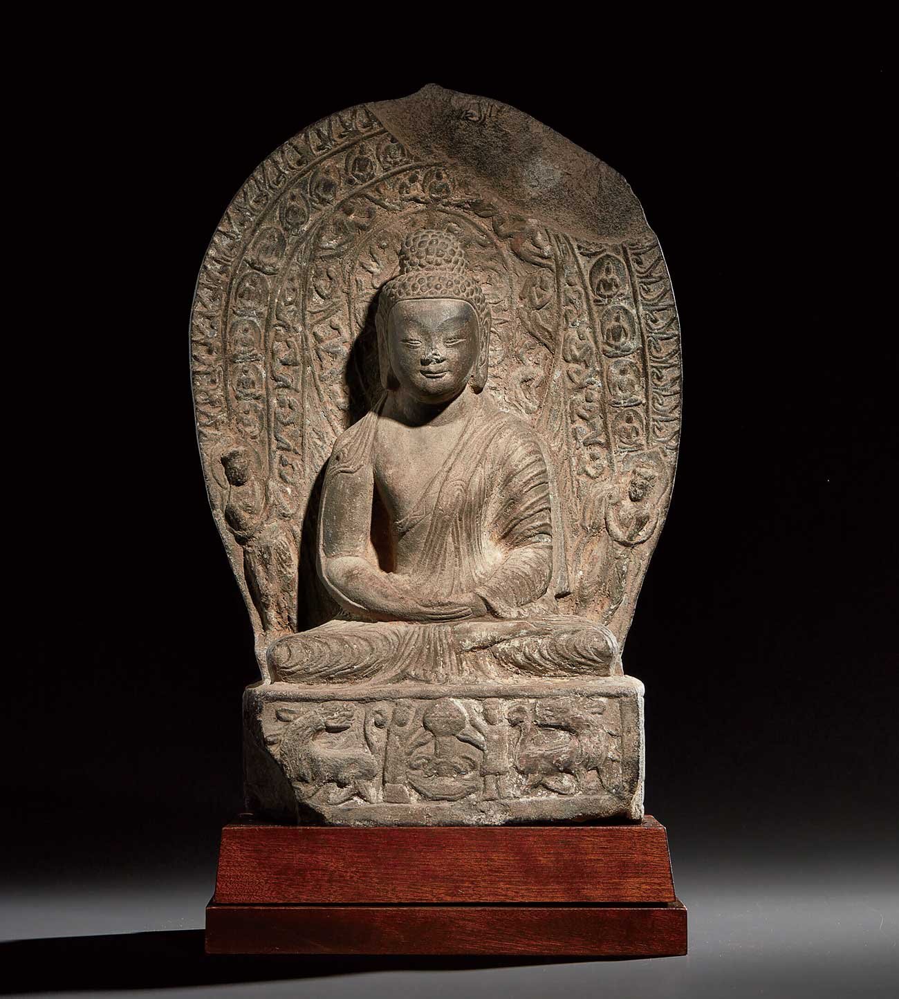 太安三年(457年)　石雕釋迦文佛像 2022 中國佛像雕塑 十大天價
